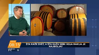 Koja rakija je najbolja  šta kažu Srbi šta stranci a šta nauka Ninoslav Nikićević [upl. by Naarah]