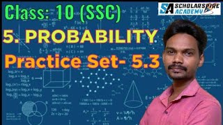 CLASS 10SSC5 PROBABILITYPRACTICE SET 53 [upl. by Nnylassej361]