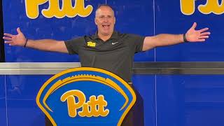 Narduzzi on the new AD Syracuse the off week amp more  Pitt football on PantherLaircom 10182024 [upl. by Aleras]