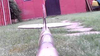 rc spitfire camera test and crash [upl. by Akcir350]