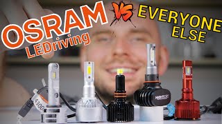 Which are the best LEDs for your car OSRAM vs the Chinese  LED bulb test amp review [upl. by Justinn]