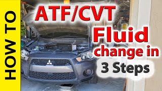 How to Change Automatic Transmission Fluid in Mitsubishi Outlander [upl. by Naletak]