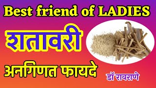 शतावरी की पूरी जानकारी I शतावर चूर्ण के फ़ायदे I shatavari powder benefits I shatavari benefits I [upl. by Aikemot436]