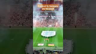 England Vs Germany Match opening ceremony Wembley stadium 24 Oct 2024 london football cermony [upl. by Zoba]