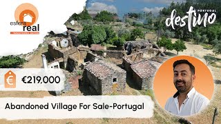 Abandoned Mountain Village For Sale Central Portugal [upl. by Gervase]