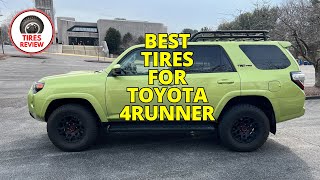 Best Tires for Toyota 4Runner 2024  Top 6 Best 4Runner Tires Review [upl. by Xilef]