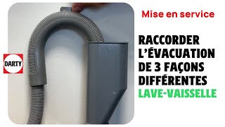 Raccorder lévacuation de son lave vaisselle de 3 façons différentes [upl. by Bird]