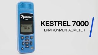 Kestrel® 7000 Environmental Meter [upl. by Kemp]