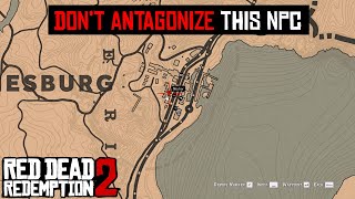 If you encounter this Dont antagonize this npc  RDR2 [upl. by Rollin20]