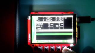 STM32 CNC motion controller GUI test [upl. by Willamina]