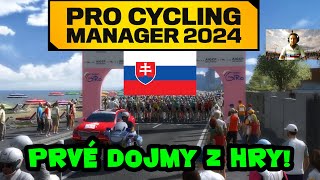 Pro Cycling Manager 2024 SKCZ  Moje prvé dojmy z hry [upl. by Blakely142]