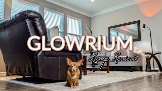 💡CHANGING OUT THE LIGHTING IN MY LIVING ROOM  GLOWRIUM LED LAMP REVIEW amp DEMO [upl. by Redla]