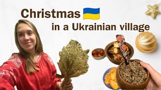 How Ukrainians celebrate Christmas food and traditions [upl. by Suiraj]