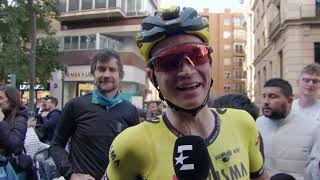 Sepp Kuss  Interview at the finish  Vuelta Ciclista a la Region de Murcia 2024 [upl. by Trust325]