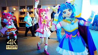 【4K HDR🇯🇵】”PRECURE ALL STARS F the Moviequot Photo Session Event  Sky Garden  Yokohama Landmark Tower [upl. by Silyhp466]