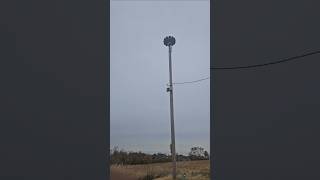 STH10 2 tour in Greenfield IA civildefense tornadosiren sirentesting [upl. by Ahsaercal]