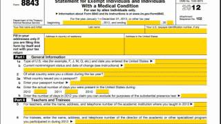 Nonresident Alien Income Tax Return [upl. by Hagood]