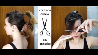 Cabelo curto em camadas [upl. by Aceissej718]