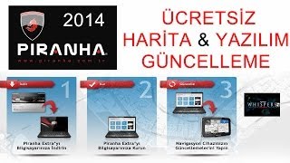 Piranha Navigasyon Harita amp Yazılım Güncelleme  Piranha Navigasyon Güncelleme Nasıl Yapılır [upl. by Cathlene]