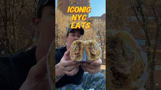 Chopped cheese IS IT WORTH THE HYPE foodvlog manhattan food [upl. by Inalak17]