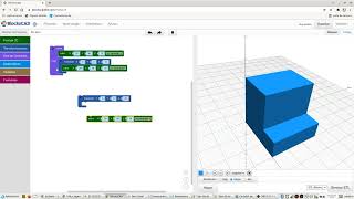 Modelado de pieza para vistas en Blockscad [upl. by Assilana764]