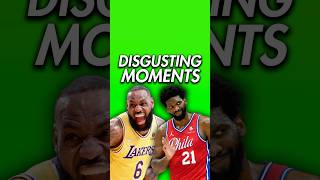 Most Disgusting NBA Moments 🤮 [upl. by Ylrebmyk]