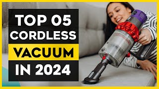 The Best Cordless Vacuum in 2024  Top 05 List ✅ [upl. by Ailemap74]