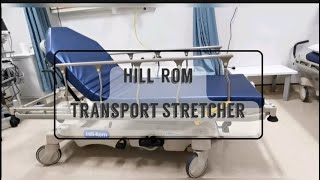 HillRom I Transport Stretcher Features [upl. by Ehud]