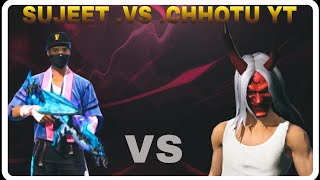 SUJEET FF VS CHHOTU OP 1M IN FREE FIRE MAX CUSTOMER 1 VS 1 ONLY MAC10 CHELANGE freefire 1v1 mac10 [upl. by Imefulo]