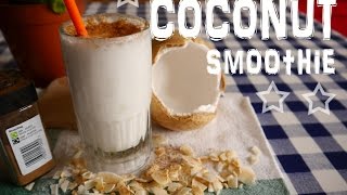 Coconut Smoothie Recipe │ Mi Terruno Food [upl. by O'Driscoll]