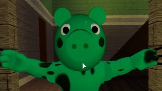 ROBLOX PIGGY NON INFECTED DINOPIGGY JUMPSCARE  Roblox Piggy RolePlay [upl. by Kerstin492]