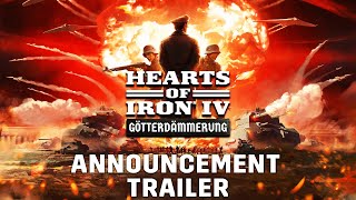 Hearts of Iron IV Götterdämmerung  Official Announcement Trailer [upl. by Icyak]