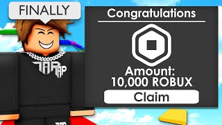 I Made a FREE Robux Obby [upl. by Ennaitsirhc]