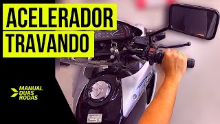 Acelerador da moto travando [upl. by Balling793]