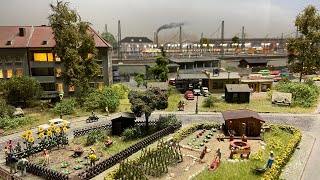 Besuch der Fürther Miniaturwelten  Größte Modelleisenbahn Anlage Süddeutschlands H0 Eisenbahn [upl. by Nnil]