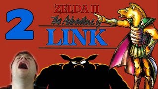 ZELDA II THE ADVENTURE OF LINK 🗡️ 2 Knallharter Game Over [upl. by Clarey]