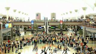 cmDance Denver Airport Flash Mob 1st Performance [upl. by Chapnick]