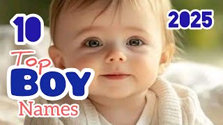 Top 10 elegant baby boy names that means courageous Top 10 Baby boy names 2025 Baby Boy names 2024 [upl. by Ahcas]