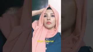 Hijab Tutorial shortsshortvideohijabglam [upl. by Derag]