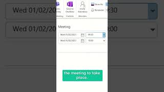 How to Create a Meeting in Microsoft Outlook [upl. by Bartle]