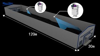 LiDARbased Large Warehouse Stockpile Volume Measurement Solution  LiDAR Scanning  LiDAR Imaging [upl. by Litton]