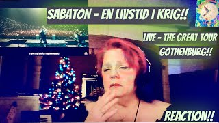 Sabaton  En Livstid I Krig  LIVE  The Great Tour  Gothenberg  Reaction [upl. by Dupuis983]