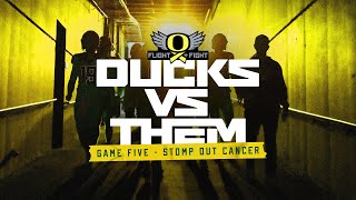 Ducks vs Them  2024 Oregon Football Game 5  “Stomp Out Cancer” [upl. by Nyltiac]