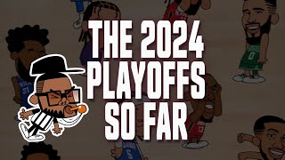 The 2024 NBA Playoffs so far in three minutes [upl. by Kronfeld757]