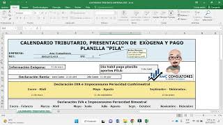 ✅ DESCARGA NUESTRO CALENDARIO TRIBUTARIO PERSONALIZADO EMPRESAS 2023 [upl. by Romonda]