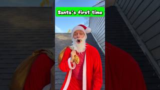 The first person to meet Santa [upl. by Ahsyla]