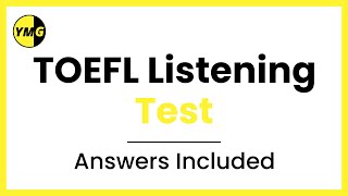 New TOEFL Listening Test with Answers [upl. by Somisareg]