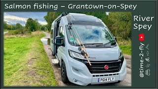 🏴󠁧󠁢󠁳󠁣󠁴󠁿 River Spey  Salmon Fishing on Spey  Campervan  Highlands of Scotland [upl. by Ynnig]