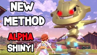 How to Hunt 25 Shiny Alpha Pokemon in Legends Arceus NEW METHOD [upl. by Orton370]