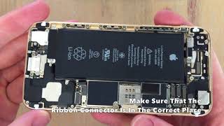 How To Replace An iPhone 6 Battery  Done In 5 Minutes [upl. by O'Rourke]